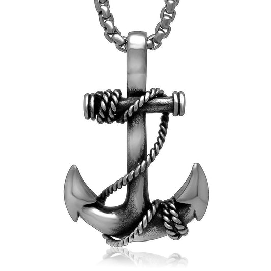 Dennison - Anchoran Necklace pendant - Indigo-Temple
