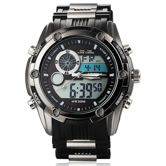 Steel Dial Military WristWatch (3 colors) - Indigo-Temple