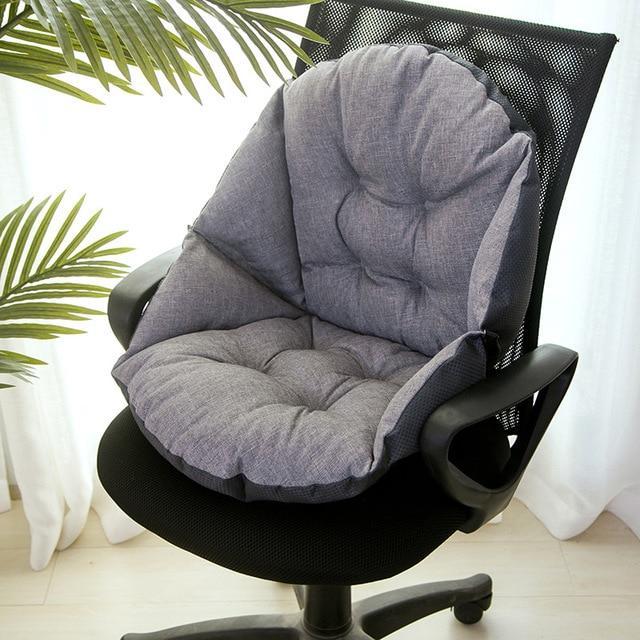 Linen Upholstery Thick Seat Cushion