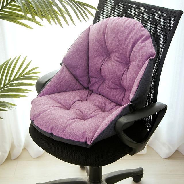 Linen Upholstery Thick Seat Cushion