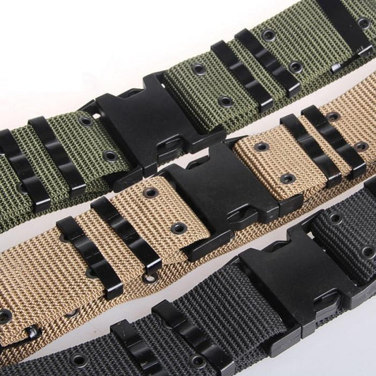 Combat Buckle Belt - Indigo-Temple