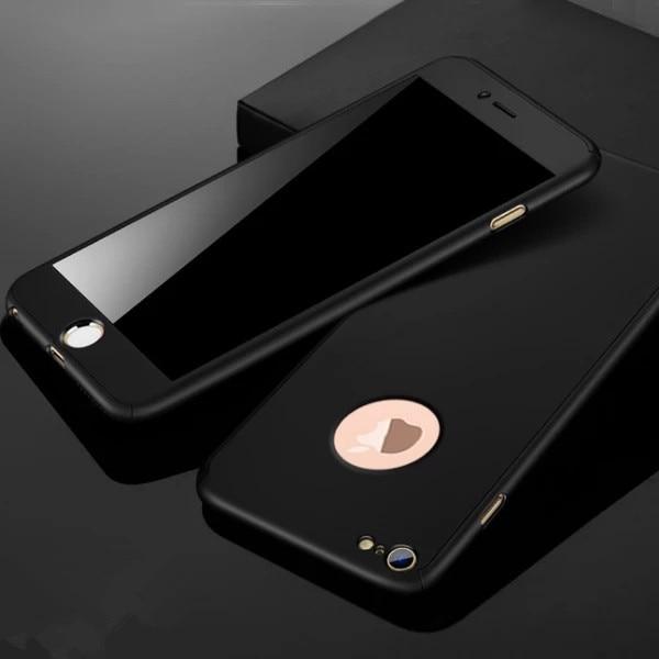 360 Degrees Full Protection iPhone Case With Protective Glass