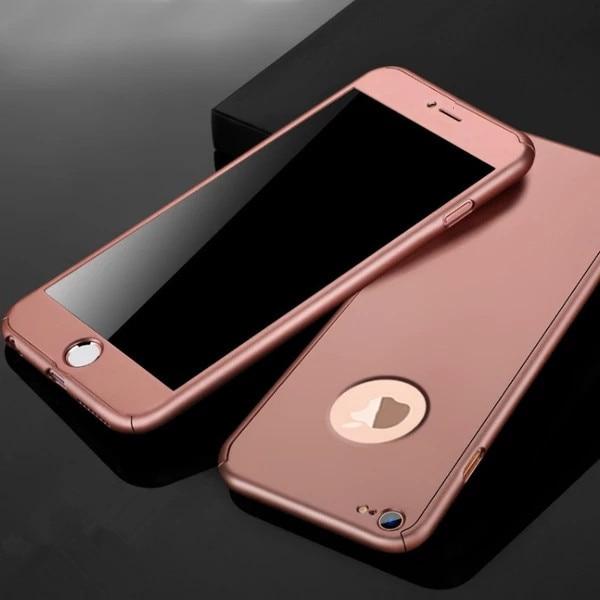 360 Degrees Full Protection iPhone Case With Protective Glass