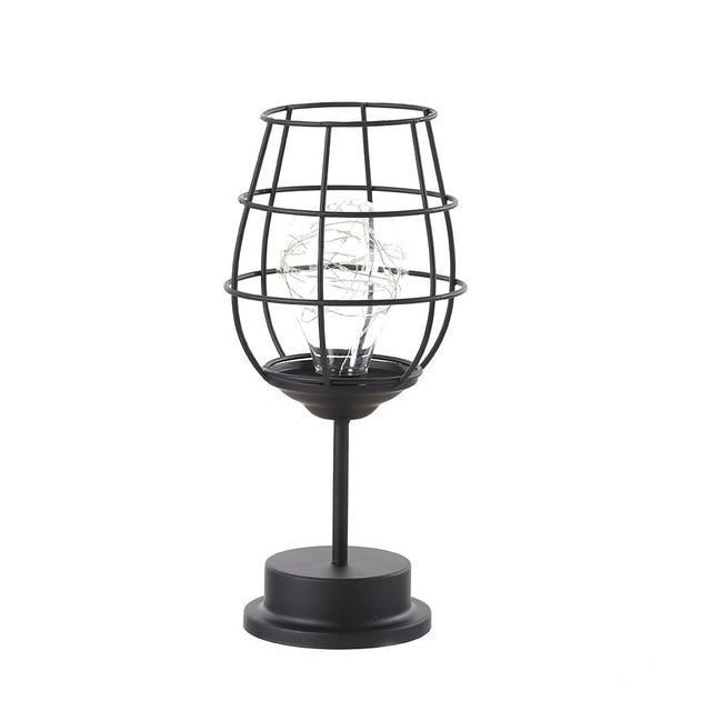 Fairy Light Iron Hollow Lamp