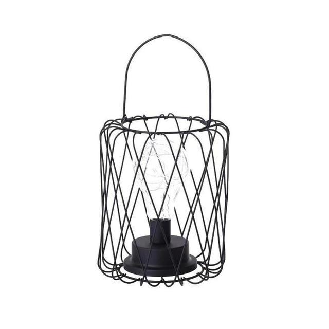 Fairy Light Iron Hollow Lamp