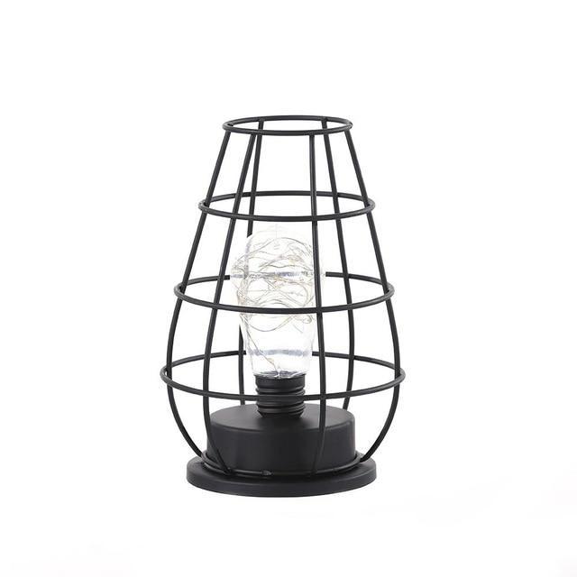 Fairy Light Iron Hollow Lamp