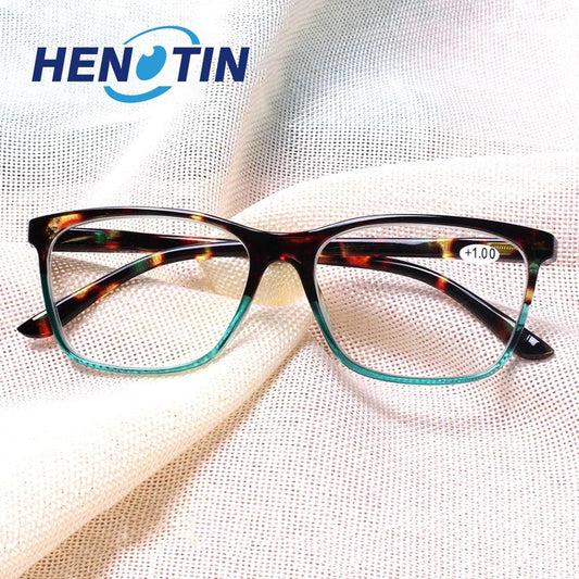 Stylish Rectangular Prescription Reading Glasses