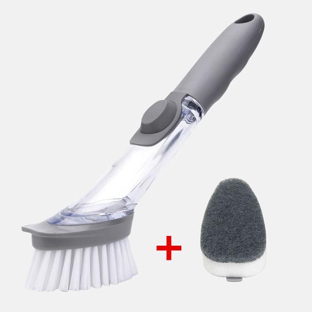 EZ Scrubber™ 3 in 1 Cleaning Brush & Scrubber With Soap Dispenser
