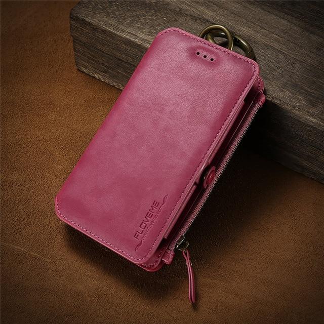 Detachable Wallet Phone Case For iPhone & Samsung