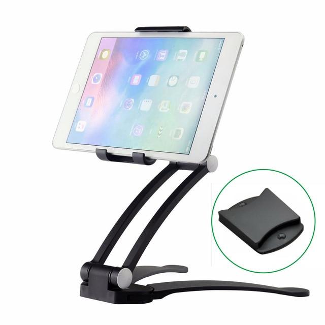 2 In 1 Desktop Stand & Wall Mount Bracket Holder For Tablets & Smartphones