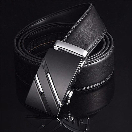 LFMB™ Metal Buckle Formal Leather Belt for Men
