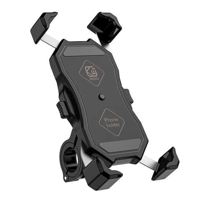 Motorcycle Phone Holder With Wireless Fast Charger