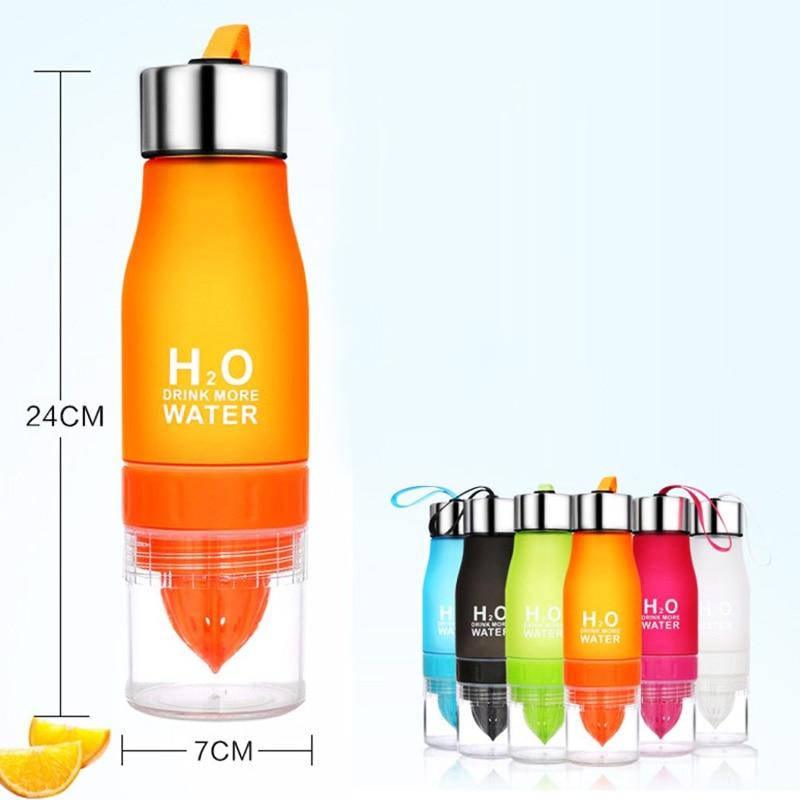 Lightweight Lemon Infuser Travel Bottle (650ML)