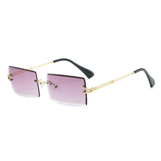 OEC CPO™ Elegant Rimless Rectangle Sunglasses For Women