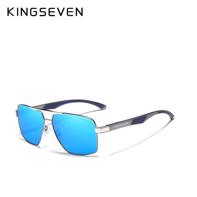KINGSEVEN™ Futuristic Mirror Polarized Sunglasses For Men