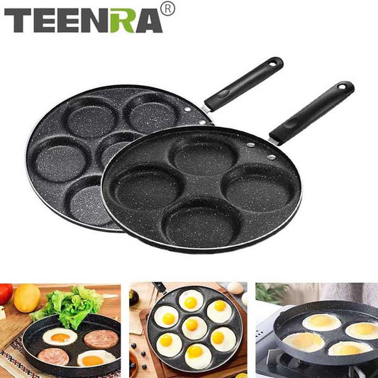 Non-stick Frying Multi-Pan With Built-In Cups