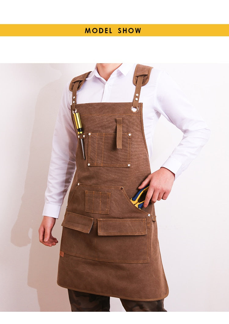 Multifunctional Heavy Duty Woodwork Tool Apron