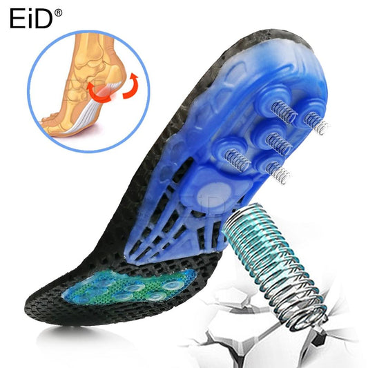 SpringTec™ 12 Springs Orthopedic Arch Support Silicone Insoles