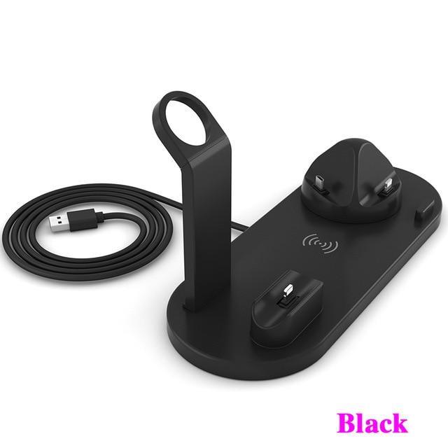 ChargingCastle™ 4 in 1 Qi Fast Wireless Charger Dock Station