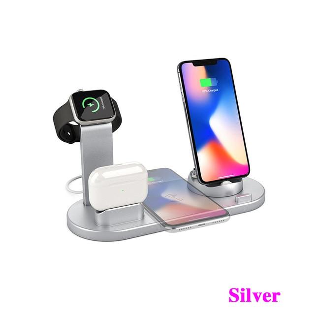 ChargingCastle™ 4 in 1 Qi Fast Wireless Charger Dock Station