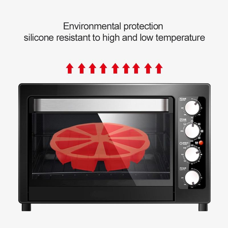 8 Cavity Non Stick Silicone Baking Mold