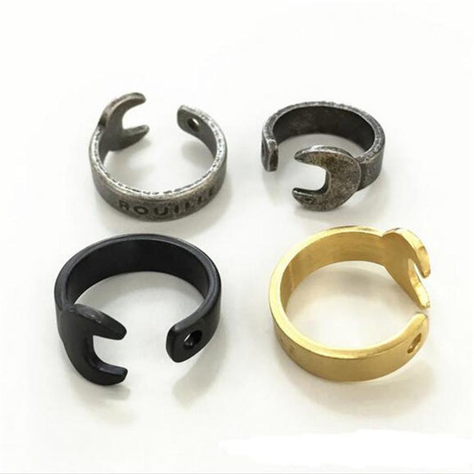 RACHET - Ring Stainless Steel - Indigo-Temple