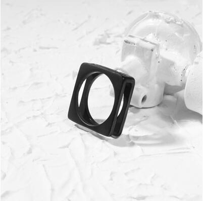 DAN- Stainless Steel Ring - Indigo-Temple