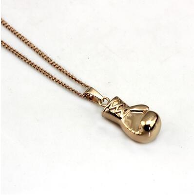 Sporty - Boxing Glov Necklace - Indigo-Temple