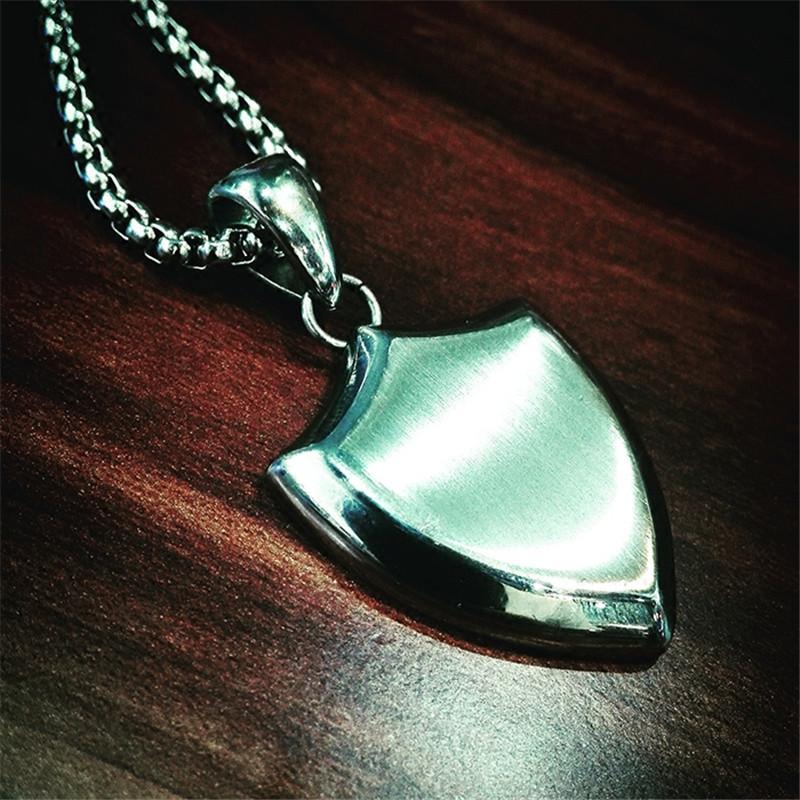 Nini - Necklace Pendant Titanium Steel - Indigo-Temple
