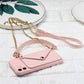 GTWIN Silicone Lanyard Wallet Phone Case For iPhone