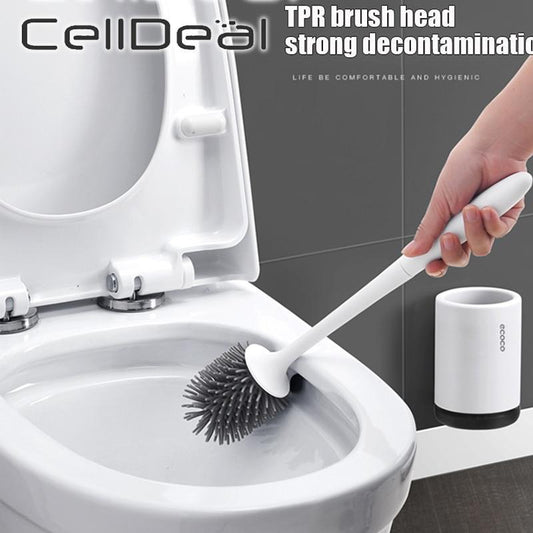 CleanExpert™ Silicone Toilet Brush with Wall Holder