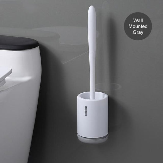 CleanExpert™ Silicone Toilet Brush with Wall Holder