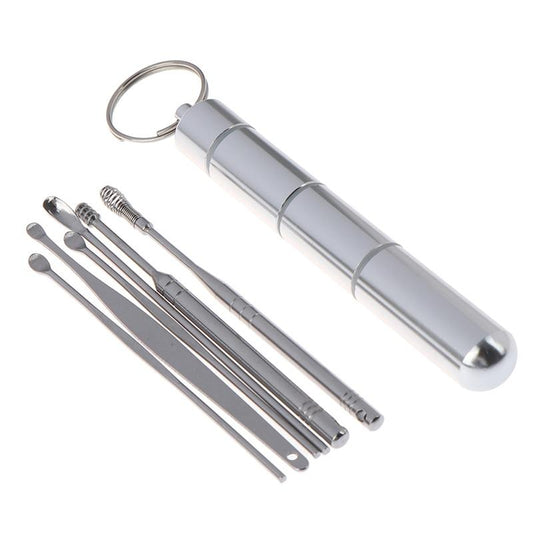 6 In 1 Spiral Ear Wax Removal Travel Set
