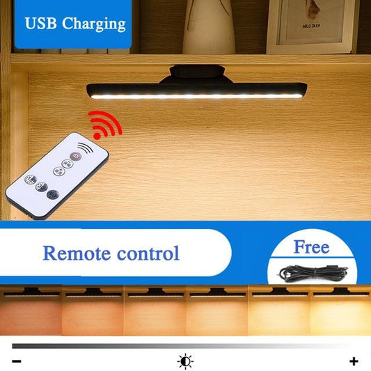 Plutus-Quinn™ Magnetic Rechargeable Wireless Dimming Table Lamp