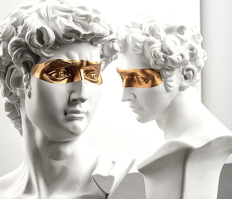 Renaissance Masked Statue