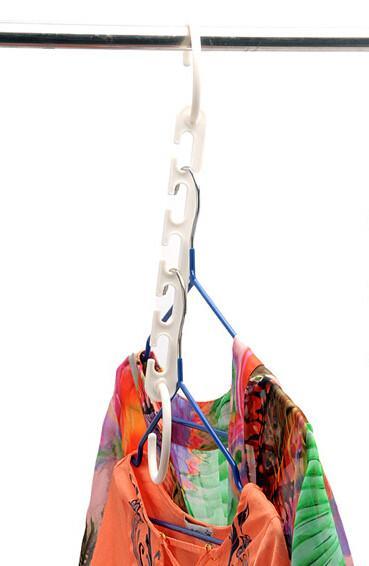 Closet Space Saving Hanger Organizer (2pcs) - Indigo-Temple