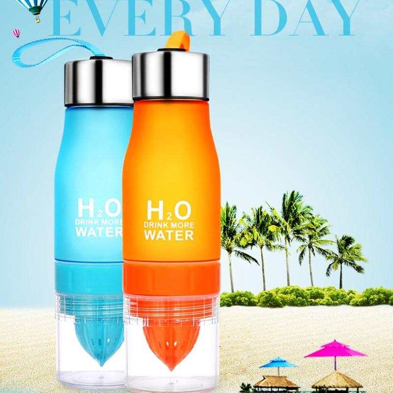 Lightweight Lemon Infuser Travel Bottle (650ML)