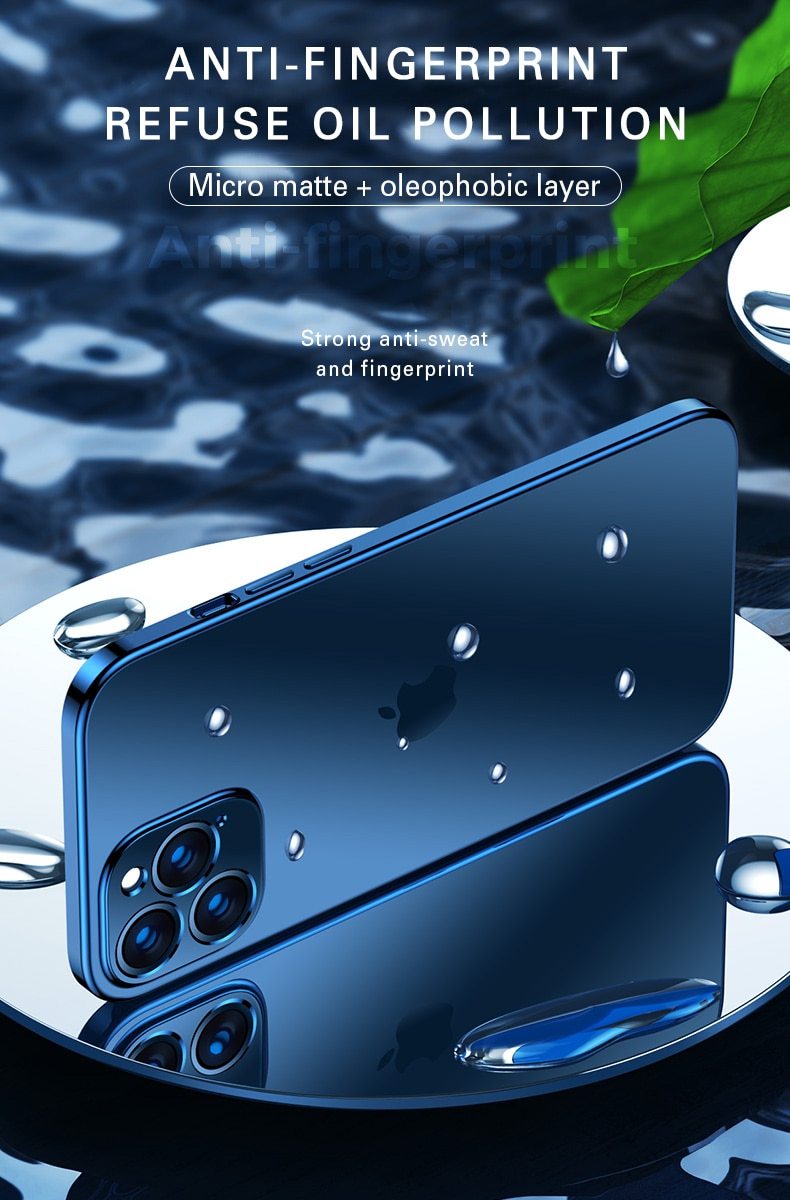 Luxury Square Frame Plating Clear iPhone Case