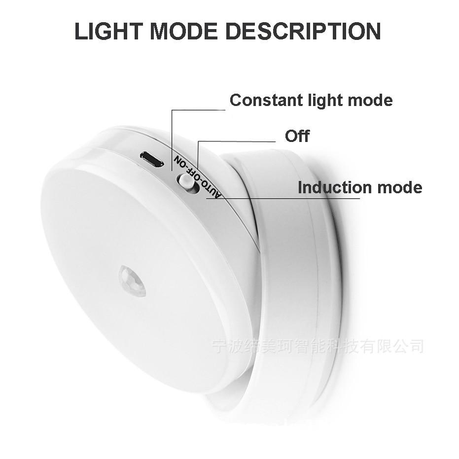 360 Smart Motion Sensor Magnetic LED Light