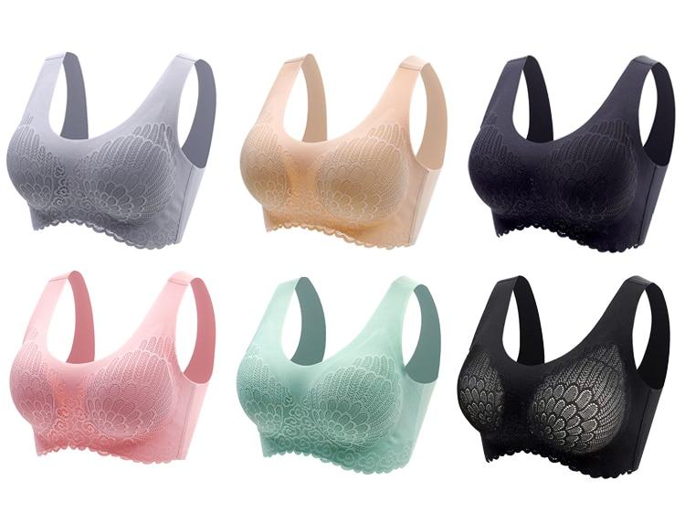 5D Wireless Comfortable Seamless Push Up Bra Vest