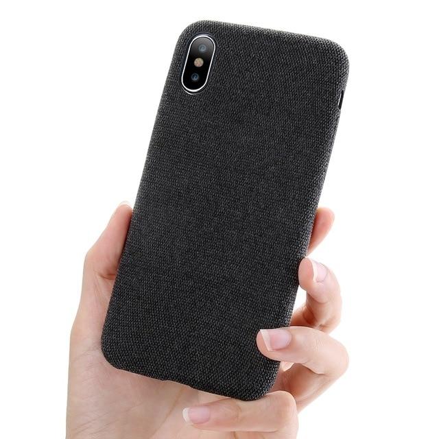 FLOVEME™ Textile Cloth Phone Case For iPhone