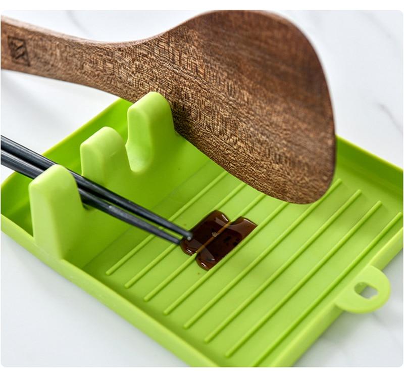 Heat Resistant Drip Pad Utensil Rest