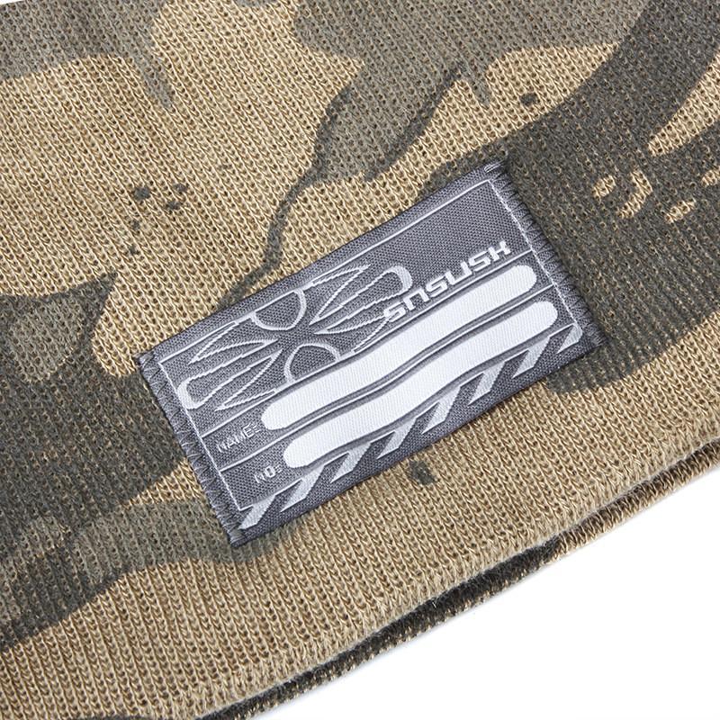 Winter Camouflage Tactical Cap - Indigo-Temple