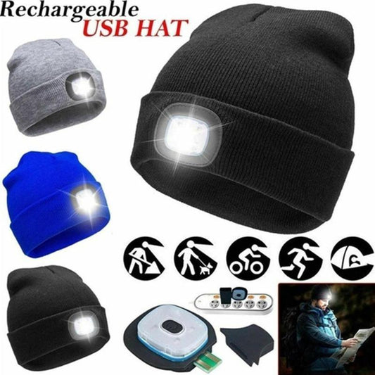 Stylish Super Bright LED Beanie Hat