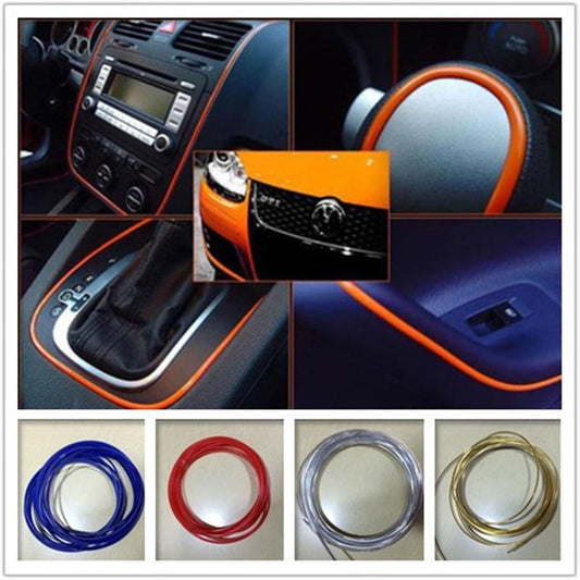 Car styling interior Decoration sticker 5M/Lot - Indigo-Temple