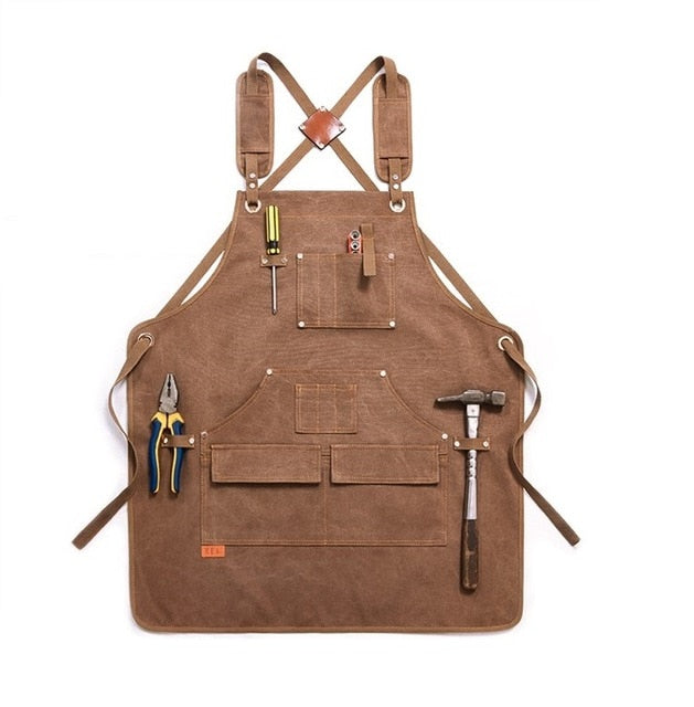 Multifunctional Heavy Duty Woodwork Tool Apron