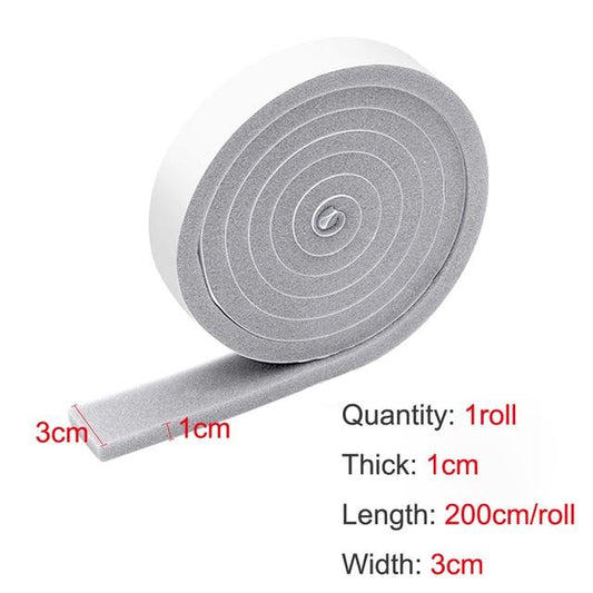 Doors & Windows Self Adhesive Insulation Strips (Sponge Tape)