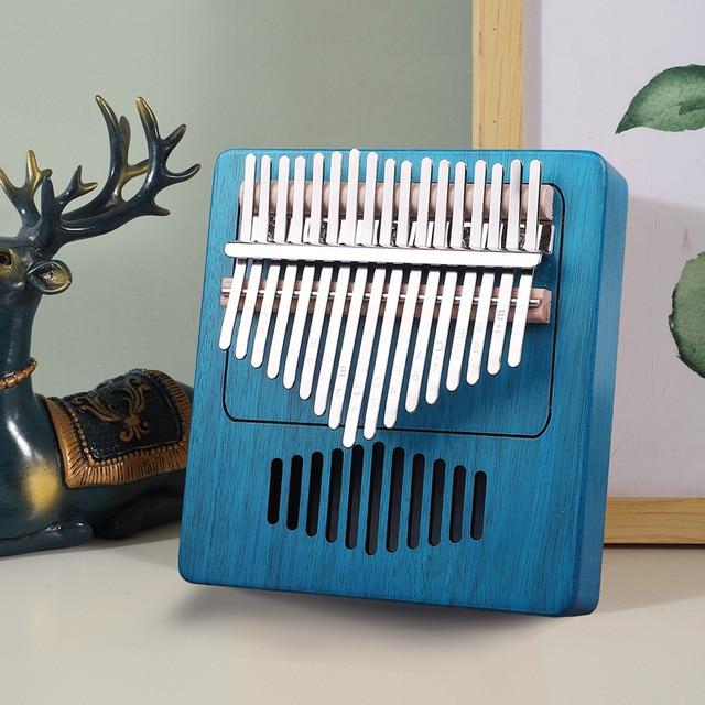 17 Keys Mahogany Kalimba Musical Instrument