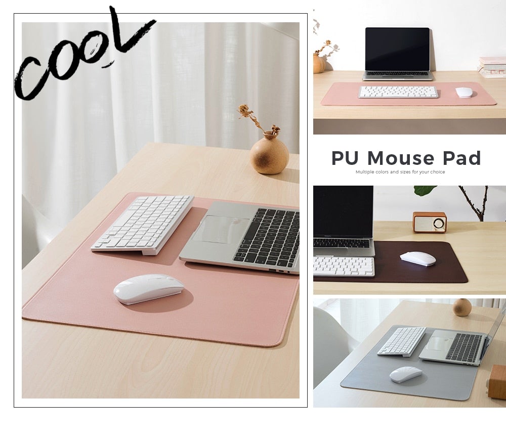 Double-Sided Large Waterproof Desk Mat