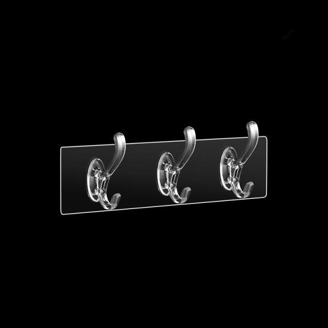 Seamless Drill-Free Hooks Plate Sticker